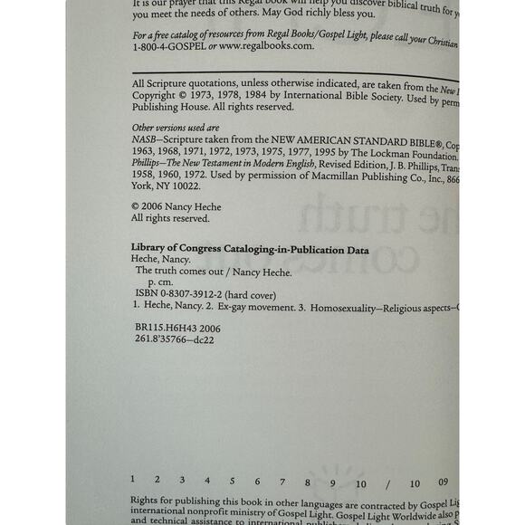 The Truth Comes Out by Nancy Heche (Hardcover) - Picture 7 of 7